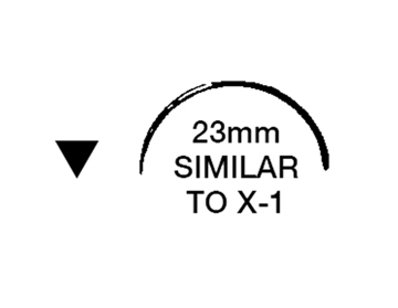 Picture of 3/0, X-1, 18" Gut Plain Suture - A64E